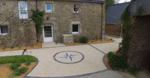 Un béton désactivé avec motif !
