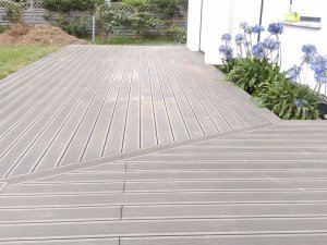 Terrasse composite silvadec gris anthracite