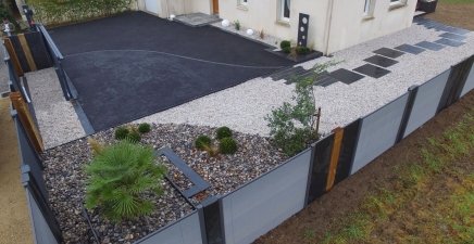 jardinière et clôture - Arstïl Paysagistes Designer, Conception,  aménagement de jardins