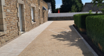 parvis en béton désactivé beige morbihan