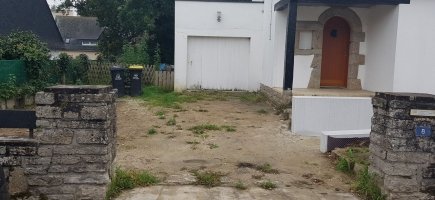 Etat de l'entrée avant les travaux