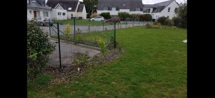 Place de parking avant les travaux Place de parking avant les travaux