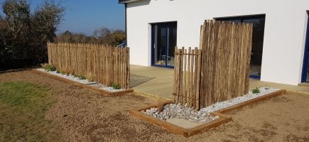 terrasse en pin à Locmariaquer 56 terrasse en pin à Locmariaquer 56