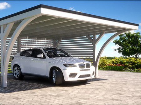 Carport en bois