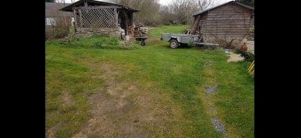 Terrain avant travaux Terrain avant travaux