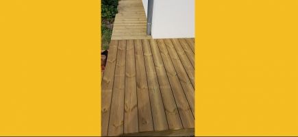 terrasse en bois-Locminé-56 terrasse en bois-Locminé-56