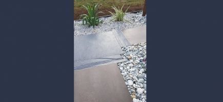 Ardoise et corten Ardoise et corten