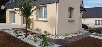 Paillage minéral et végétaux exotiques-56-Morbihan Paillage minéral et végétaux exotiques-56-Morbihan