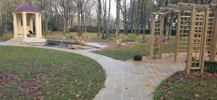 Paysagiste dallage pergola Morbihan Paysagiste dallage pergola Morbihan