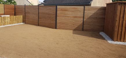 Clôture et abri de jardin bois 56 ARRADON VANNES AURAY