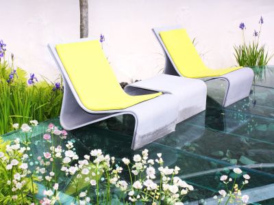 Espace détente jardin Vannes Auray