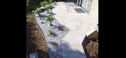 Terrasse en grès cérame 56 MORBIHAN VANNES BRANDIVY LOCMINE Terrasse en grès cérame 56 MORBIHAN VANNES BRANDIVY LOCMINE