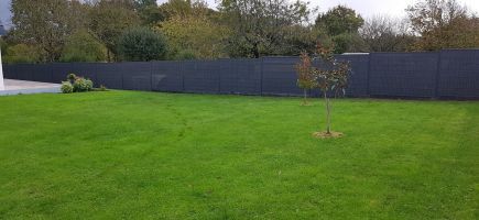 Clôture occultants gris anthracite VANNES PLUNERET AURAY GRAND CHAMP Clôture occultants gris anthracite VANNES PLUNERET AURAY GRAND CHAMP