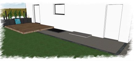 Aménagement de jardin 3D proposé Aménagement de jardin 3D proposé