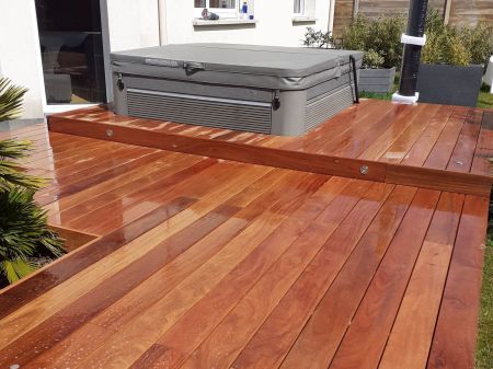 Terrasse bois exotique Vannes Auray 56 Terrasse bois exotique Vannes Auray 56