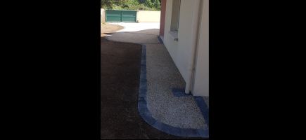 Allée béton désactivé STGildas de Rhuys Allée béton désactivé STGildas de Rhuys