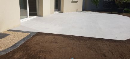 Dallage en grès cérame terrasse 56 Morbihan Grand Champ Vannes Dallage en grès cérame terrasse 56 Morbihan Grand Champ Vannes