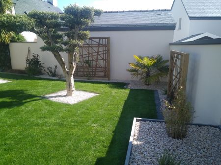 paysagiste vannes. gazon en rouleau. jardin design paysagiste vannes. gazon en rouleau. jardin design