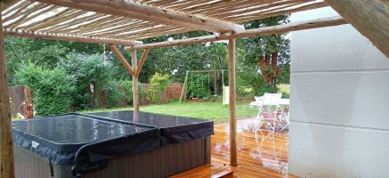 Paysagiste Plescop pergola naturelle Paysagiste Plescop pergola naturelle