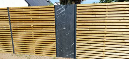 Paysagiste Vannes pose palissade originale Paysagiste Vannes pose palissade originale