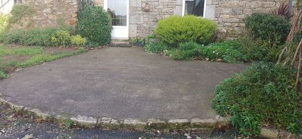 Avant travaux entrée de maison Avant travaux entrée de maison