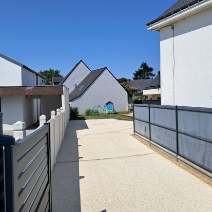 allée béton érodé beige allée béton érodé beige