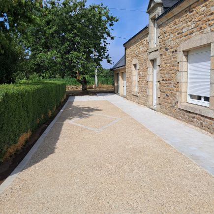 Béton désactivé claie Béton désactivé claie