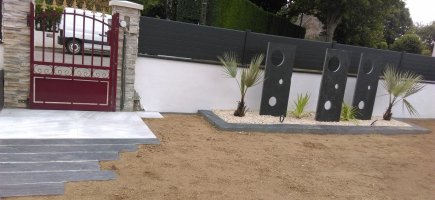 Entrée de maison contemporaine Entrée de maison contemporaine