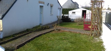 Entrée avant notre intervention Entrée avant notre intervention