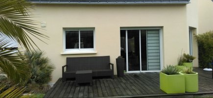 L'ancienne terrasse en bois exotique IPE L'ancienne terrasse en bois exotique IPE