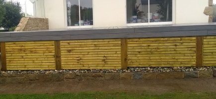 Extension de la terrasse sur pilotis Extension de la terrasse sur pilotis